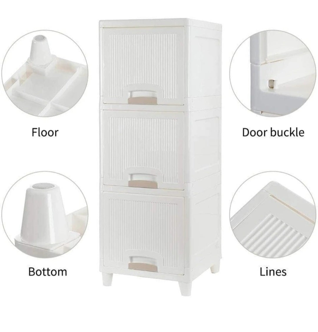 Plastic Wardrobe - 5 tier